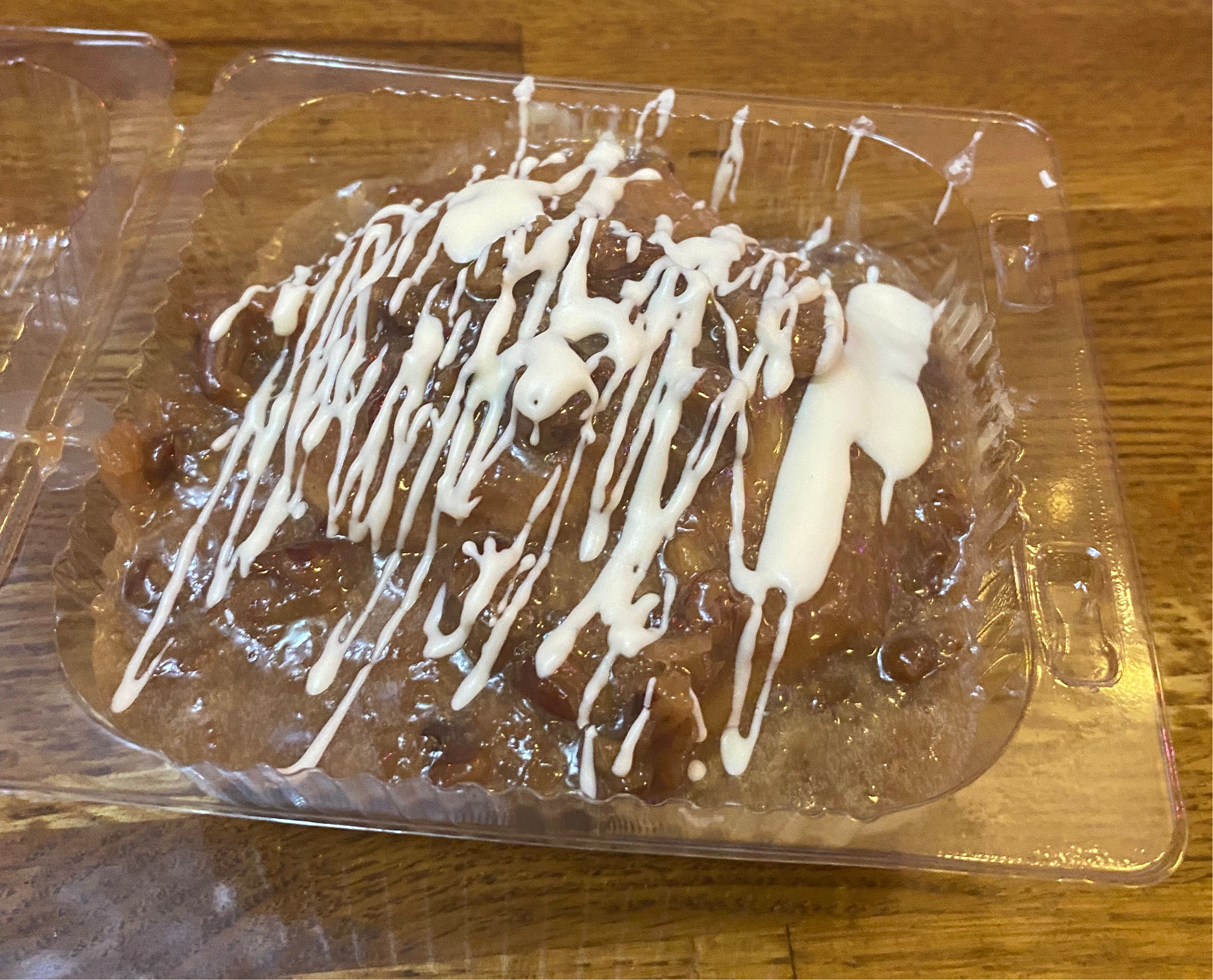 Jumbo Coconut Pecan Cinnamon Roll